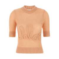 Pulovere Chloé Logo Embroidery Sweater Femei