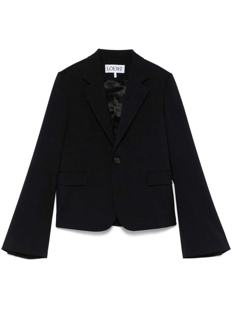 Geci Loewe Loewe Wool Jacket BLUE Femei (BM 19354095) 1
