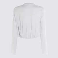 Body-uri Dama - Body-uri Elisabetta Franchi Elisabetta Franchi Light Blue Viscose Bodysuit STARLIGHT Femei (BM 19354185) - B-mall.ro