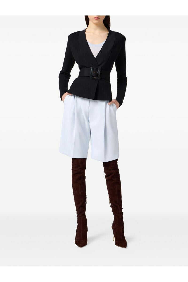 Pulovere Elisabetta Franchi Elisabetta Franchi Sweaters Black Femei (BM 19354212) 2