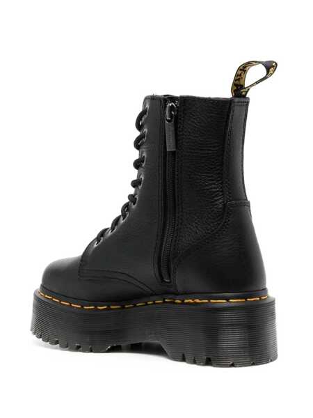Bocanci Dr. Martens Dr. Martens Hammered Leather Amphibian Black Femei (BM 19354311) 3