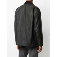 Geci pentru Barbati - Geci Barbour Bedale Green Jacket With Embroidered Logo On The Front In Tech Fabric Man GREEN Barbati (BM 19354320) - B-mall.ro