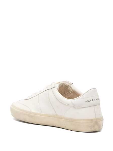 Sneakers Golden Goose Soul-Star White Low Top Sneakers With Metallic Heel Tab In Leather Man WHITE Barbati (BM 19354443) 3