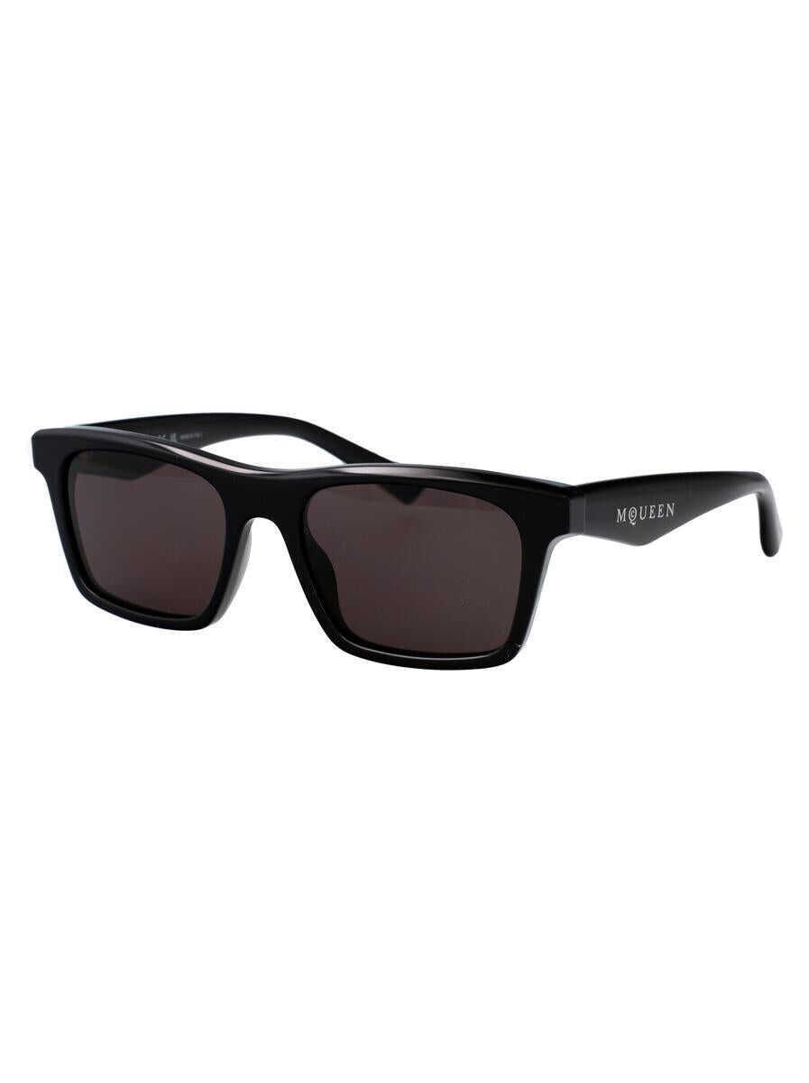 Ochelari de soare Alexander McQueen Alexander McQueen Sunglasses BLACK-BLACK-GREY Barbati (BM 19354449) 2