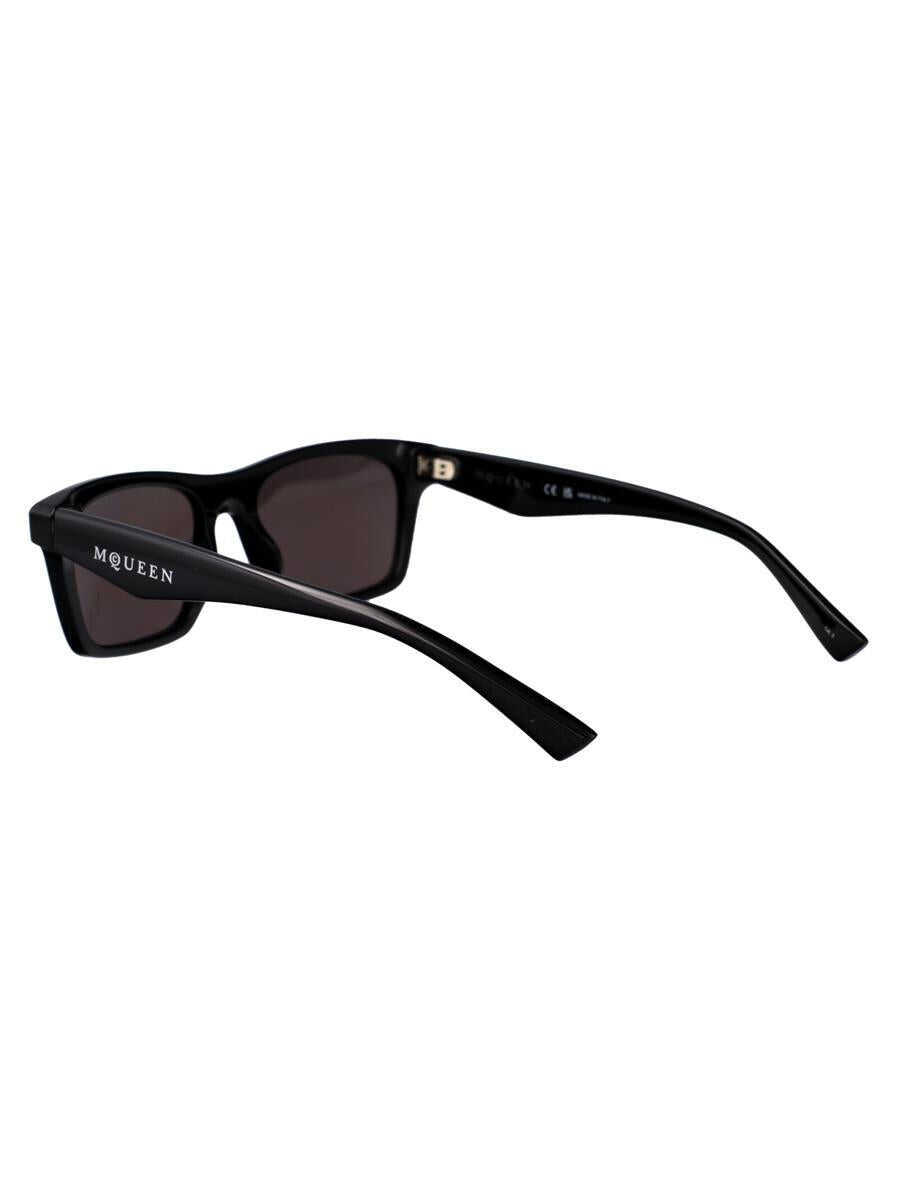 Ochelari de soare Alexander McQueen Alexander McQueen Sunglasses BLACK-BLACK-GREY Barbati (BM 19354449) 4