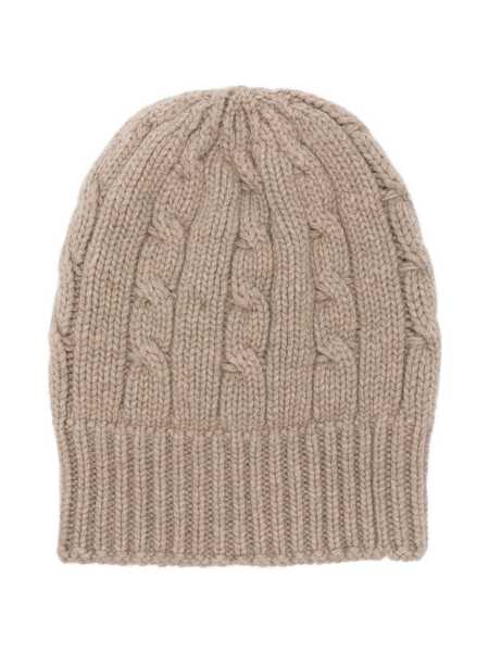 Sepci Cenere Maglieria Cenere Maglieria Hats Beige Barbati (BM 19354452) 2