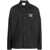 DRÔLE DE MONSIEUR Black Jacket With Logo In Techno Fabric Man Black