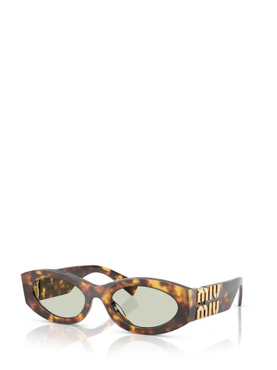 Ochelari de soare MIU MIU EYEWEAR Miu Miu Eyewear Sunglasses HONEY HAVANA Femei (BM 19354659) 2