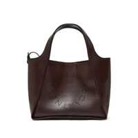 Genti de mana Stella McCartney Stella Mccartney Brown Faux Leather Tote Bag Femei