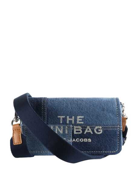 Genti de mana Marc Jacobs Marc Jacobs Marc Jacobs The Mini Bag In Denim Patchwork BLUE Femei (BM 19354701) 1
