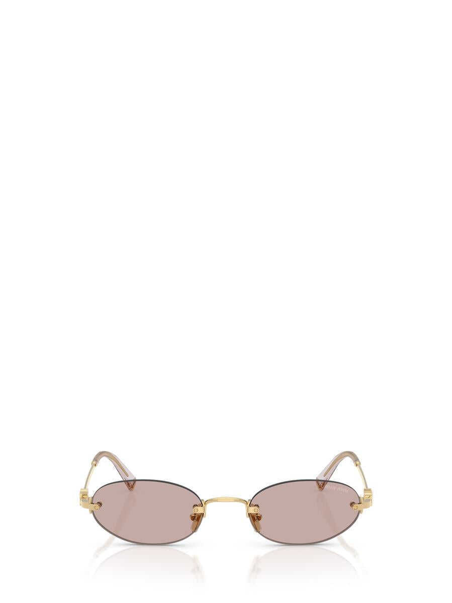Ochelari de soare MIU MIU EYEWEAR Miu Miu Eyewear Sunglasses GOLD Femei (BM 19354707) 1