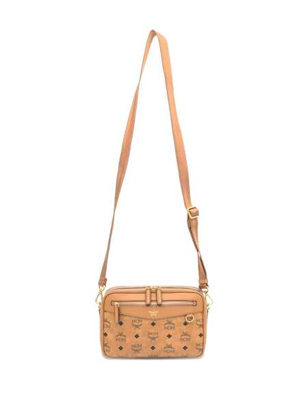 Genti de umar MCM Mcm Mcm Diamond Vi Crossbody Bag In Visetos Cognac BROWN Barbati (BM 19354737) 2