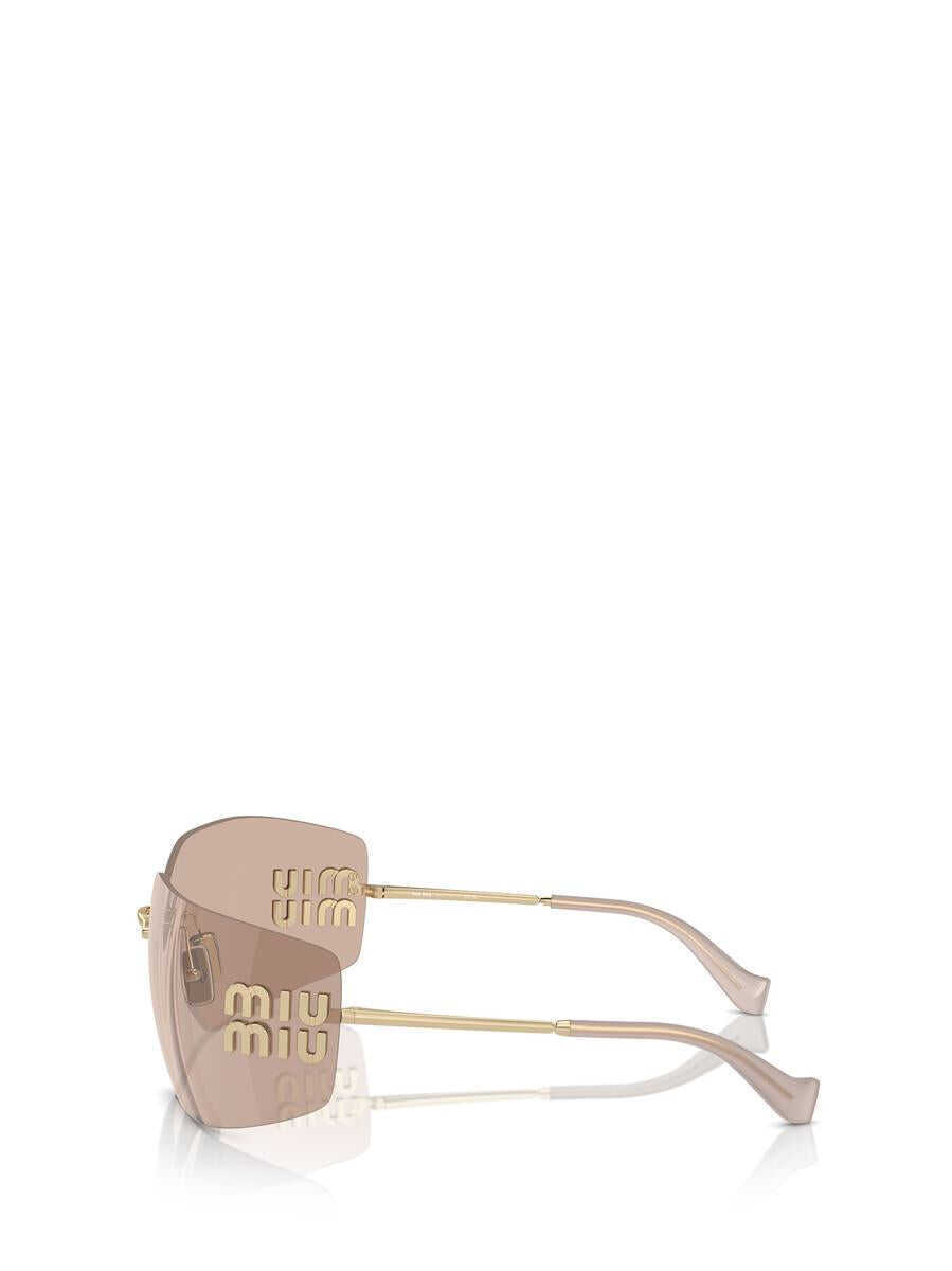 Ochelari de soare MIU MIU EYEWEAR Miu Miu Eyewear Sunglasses Gold Femei (BM 19354752) 3