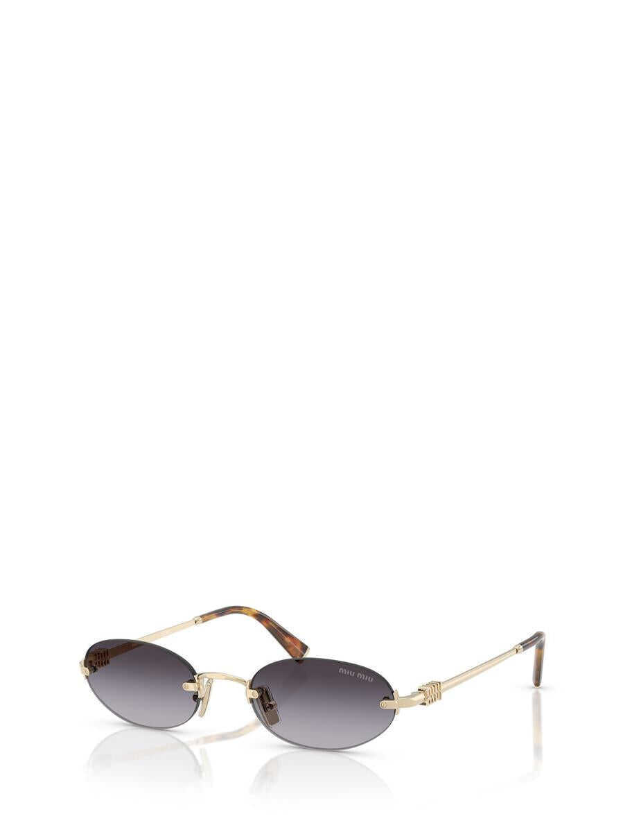 Ochelari de soare MIU MIU EYEWEAR Miu Miu Eyewear Sunglasses Gold Femei (BM 19354851) 2