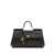 Dolce & Gabbana Black Handbag With Padlock Detail And Adjustable And Removable Shoulder Strap In Leather Woman Black