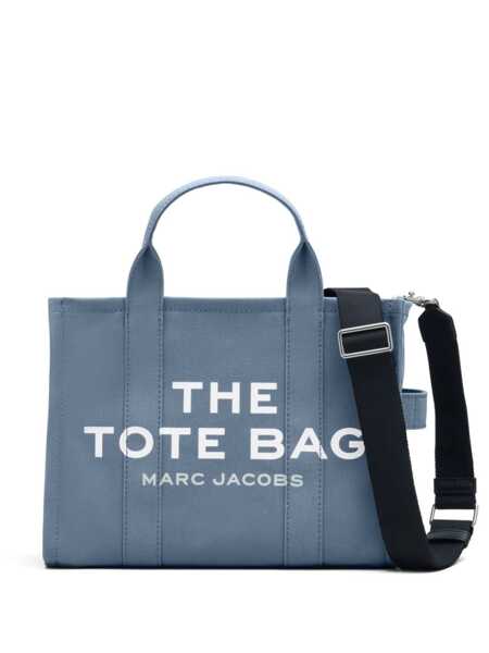 Genti de mana Marc Jacobs Light Blue Canvas Traveler Tote Handbag With Logo Print BLUE Femei (BM 19355181) 1