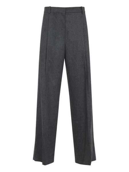 Pantaloni casual Khaite August wool pants Grey Femei (BM 19355229) 1