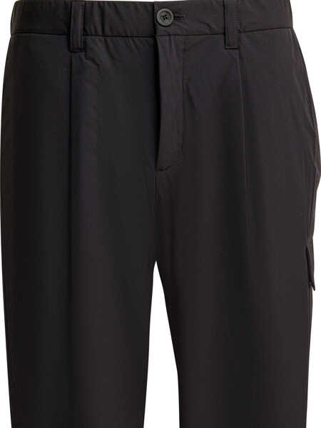 Pantaloni casual Herno Nylon cargo pants Black Barbati (BM 19355271) 3