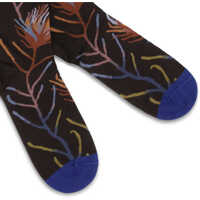 Sosete Dama - Sosete BONNE MAISON Nature-inspired pattern Socks FLEUR MARRON FONCE Femei (BM 19355312) - B-mall.ro