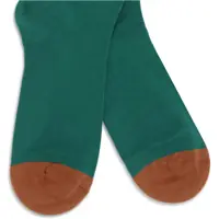 Sosete Dama - Sosete BONNE MAISON Two-Tone cotton Socks EMERAUDE Femei (BM 19355315) - B-mall.ro