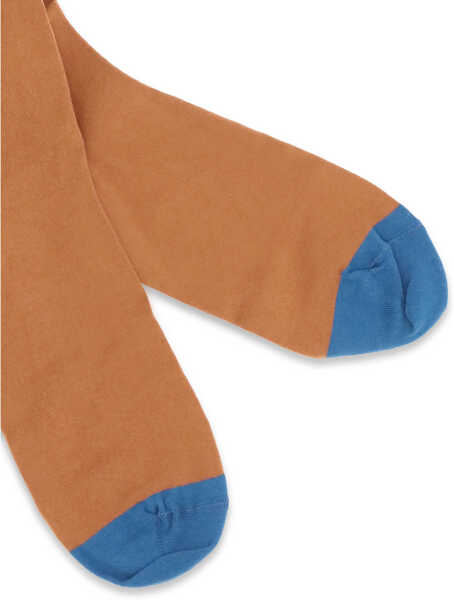 Sosete BONNE MAISON Two-Tone cotton Socks AMBRE Femei (BM 19355321) 3