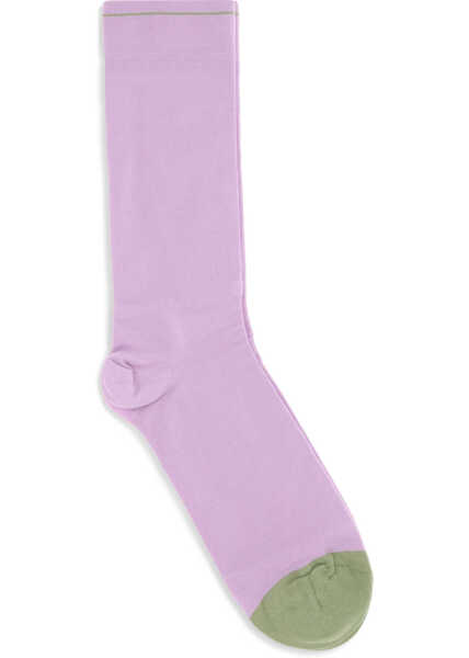 Sosete BONNE MAISON Two-tone cotton Socks PARME Femei (BM 19355324) 2