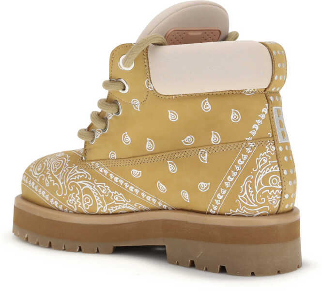Sneakers PDF CHANNEL Strada Low Bandana YELLOW Barbati (BM 19355339) 3