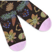 Sosete Dama - Sosete BONNE MAISON Nature-inspired Socks SEMIS MARRON FONCE Femei (BM 19355351) - B-mall.ro