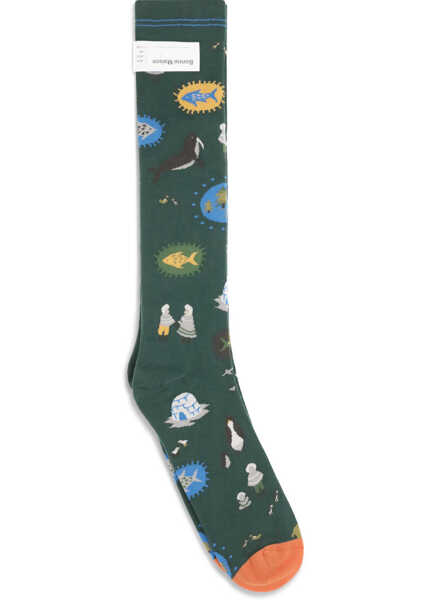 Sosete BONNE MAISON North Pole patterned Socks INTUIT FORET Femei (BM 19355357) 2