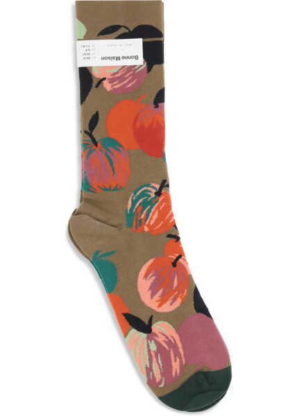 Sosete BONNE MAISON Fruit print Socks MAISON FORET Femei (BM 19355360) 2