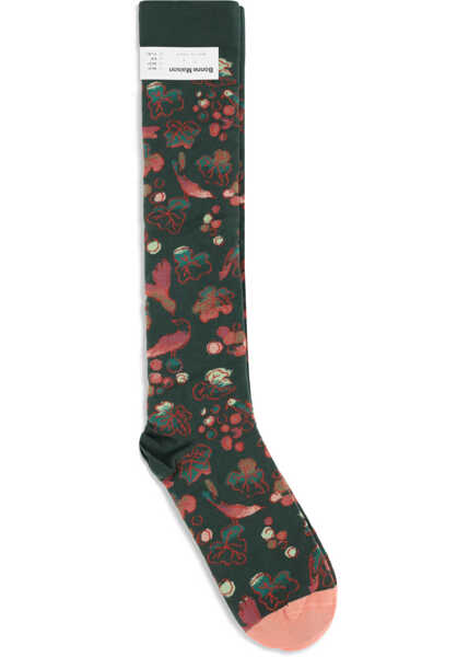 Sosete BONNE MAISON Nature-inspired pattern Socks RAISINS FORET Femei (BM 19355363) 2