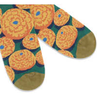 Sosete Dama - Sosete BONNE MAISON Nature-print Socks ORANGES Femei (BM 19355366) - B-mall.ro