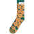 BONNE MAISON Nature-print Socks ORANGES
