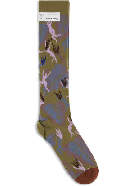 Sosete BONNE MAISON Absinthe Spirits Socks ESPRITS ABSINTHE Femei (BM 19355372) 2