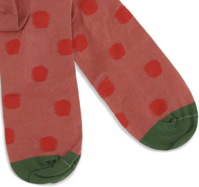 Sosete BONNE MAISON Polka-dot Socks POIS ROUGE Femei (BM 19355378) 3