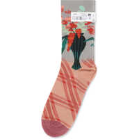Sosete Vase with flowers pattern Socks Femei