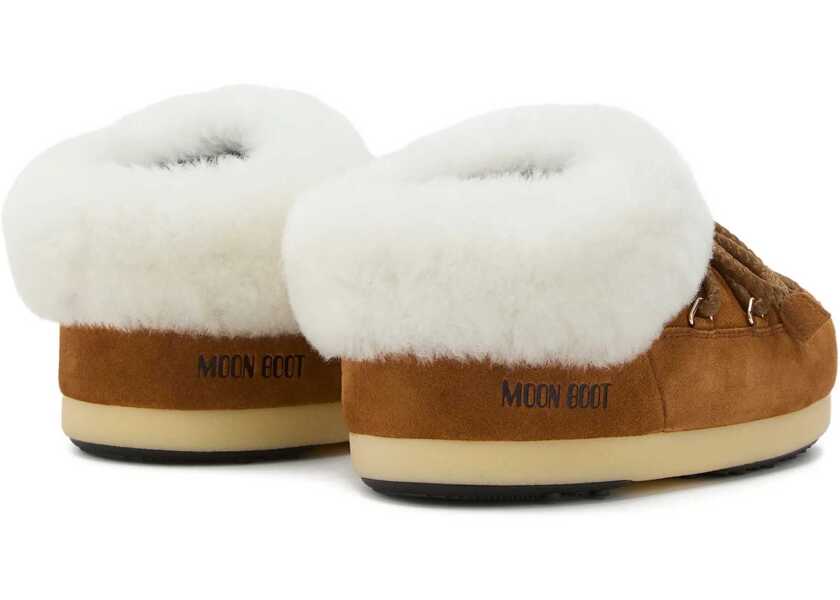 Cizme Moon Boot Leather Evx Mules BEIGE Femei (BM 19355405) 2