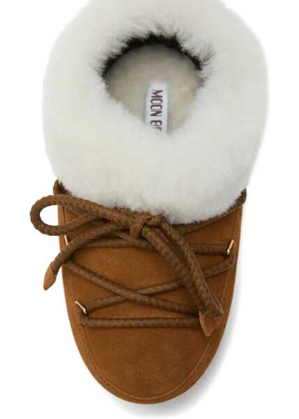 Cizme Moon Boot Leather Evx Mules BEIGE Femei (BM 19355405) 3