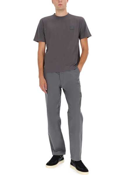 Pantaloni casual Stone Island Water-Repellent Chino Pants GREY Barbati (BM 19355435) 2