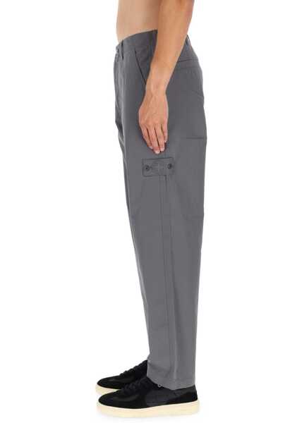 Pantaloni casual Stone Island Water-Repellent Chino Pants GREY Barbati (BM 19355435) 3
