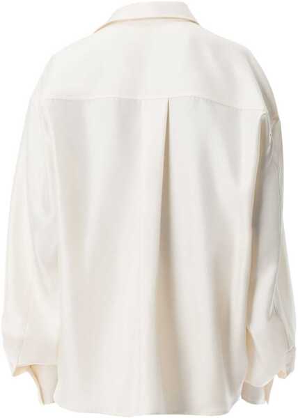 Bluze Alexander Wang Silk Shirt IVORY Femei (BM 19355453) 2