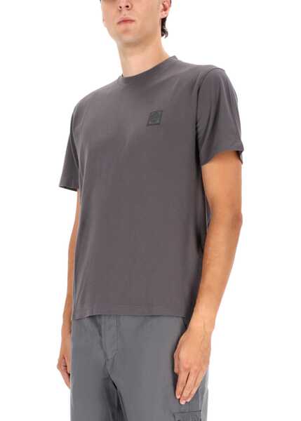 Tricouri Stone Island T-Shirt With Logo GREY Barbati (BM 19355456) 3