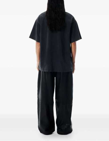 Tricouri Alexander Wang T-Shirt With Print BLACK Femei (BM 19355459) 3