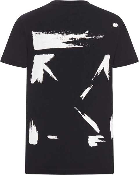Tricouri Off-White T-Shirt With Logo BLACK Barbati (BM 19355465) 2