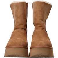 Cizme scurte Dama - Cizme scurte UGG Boot Esmee BROWN Femei (BM 19355471) - B-mall.ro