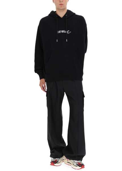 Bluze de trening Off-White Sweatshirt With Logo BLACK Barbati (BM 19355474) 2