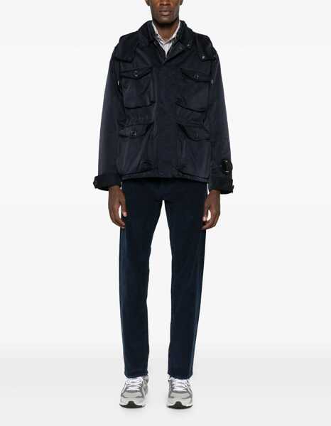 Pantaloni casual Stone Island Straight-leg corduroy Trousers INDIGO Barbati (BM 19355498) 2