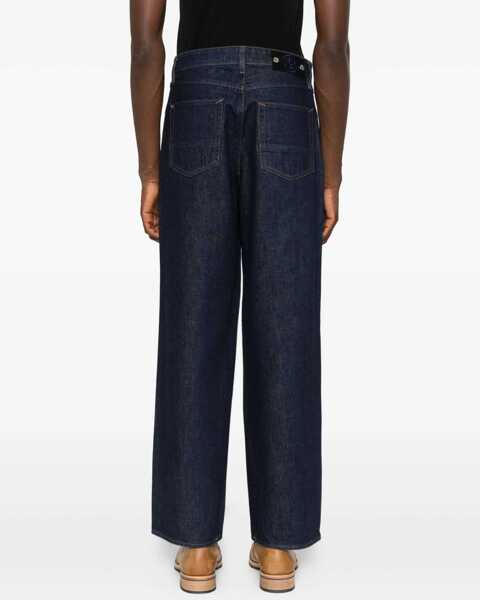 Blugi Stone Island Denim-Rinsed Jeans with a classic 5-pocket construction VJ201 Barbati (BM 19355501) 4
