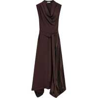Rochii Asymmetric Dress crafted from stretch viscose cady Femei