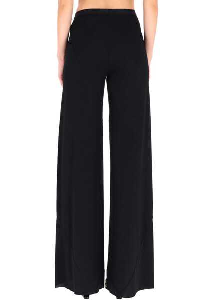 Pantaloni casual RICK OWENS LILIES Pants Bias BLACK Femei (BM 19355540) 4